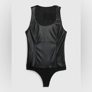 GAP Faux Leather Bodysuit 509178